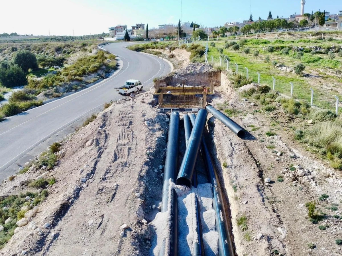 Akbük’te altyapı çalışmaları büyük ölçüde tamamlandı