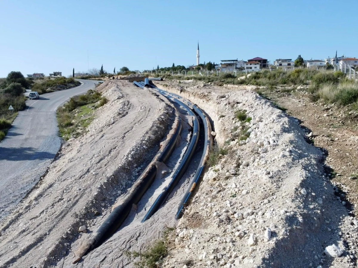 Akbük’te altyapı çalışmaları büyük ölçüde tamamlandı