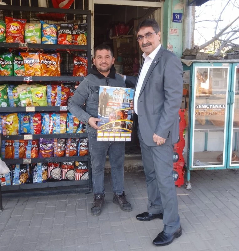 İYİ Parti'li Başkan Adayı Zeki İnal dur durak bilmiyor