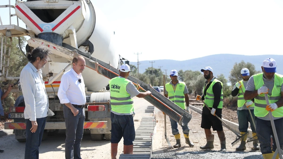 BAŞKAN ATABAY, ”DİDİM’DE BÜYÜK PROJELERE İMZA ATTIK”