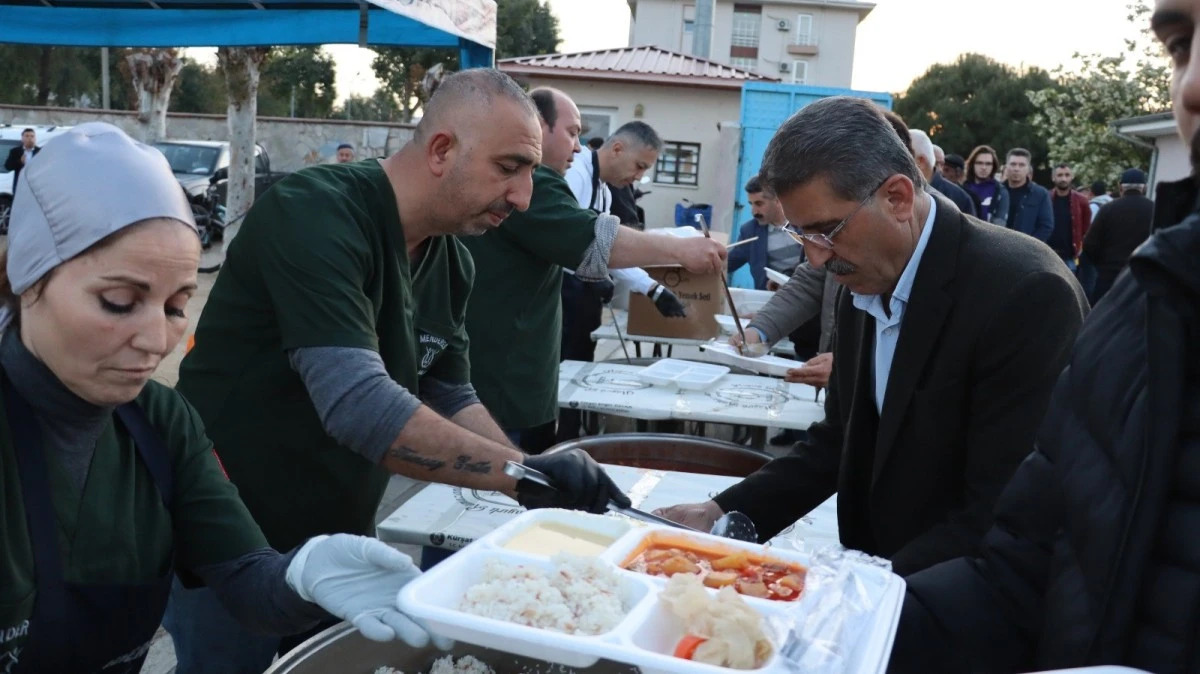Nazilli'de 5 bin kişilik iftar yemeği