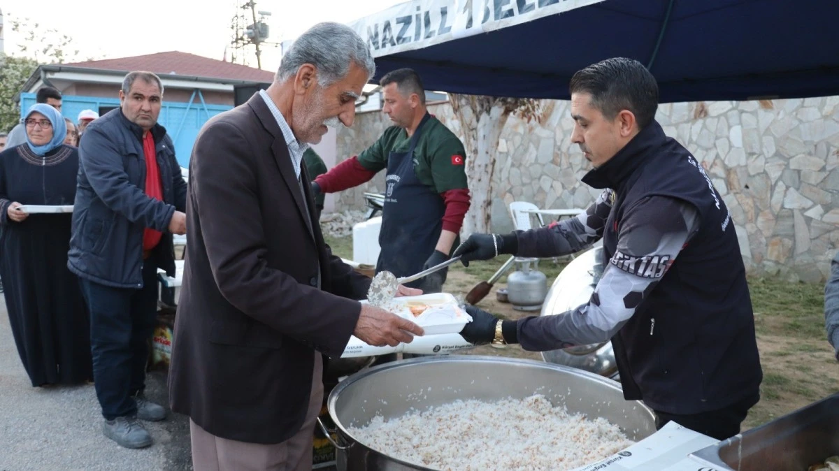 Nazilli'de 5 bin kişilik iftar yemeği