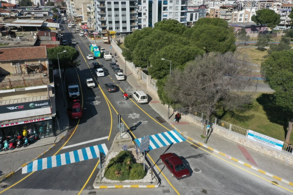 AYDIN BÜYÜKŞEHİR BELEDİYESİ SANAYİ CADDESİ’NDE ÇALIŞMALARINI TAMAMLADI