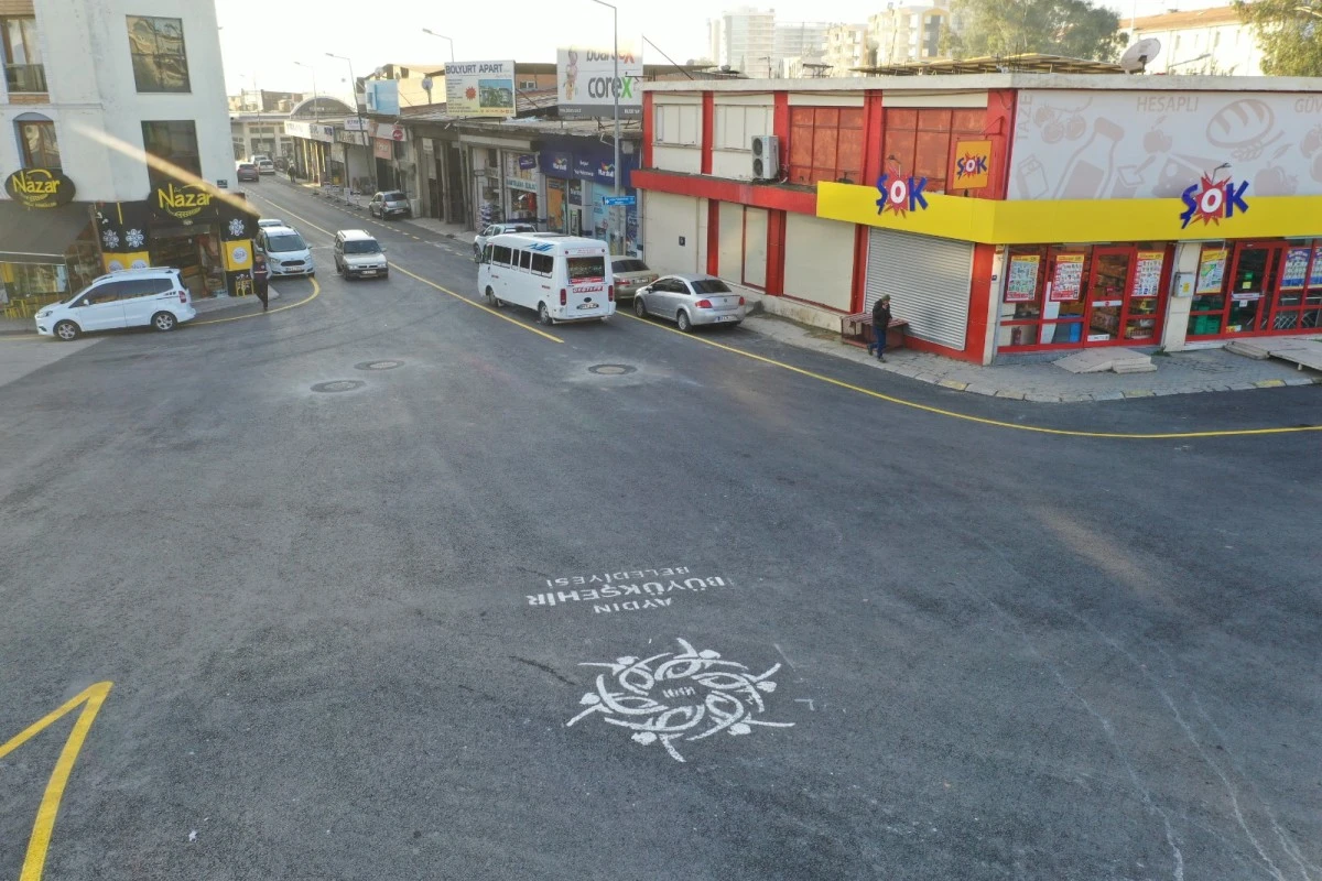 AYDIN BÜYÜKŞEHİR BELEDİYESİ SANAYİ CADDESİ’NDE ÇALIŞMALARINI TAMAMLADI