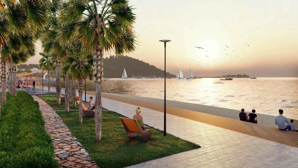 AYDIN BÜYÜKŞEHİR BELEDİYESİ KUŞADASI SAHİL ŞERİDİNİ DAHA MODERN HALE GETİRİYOR