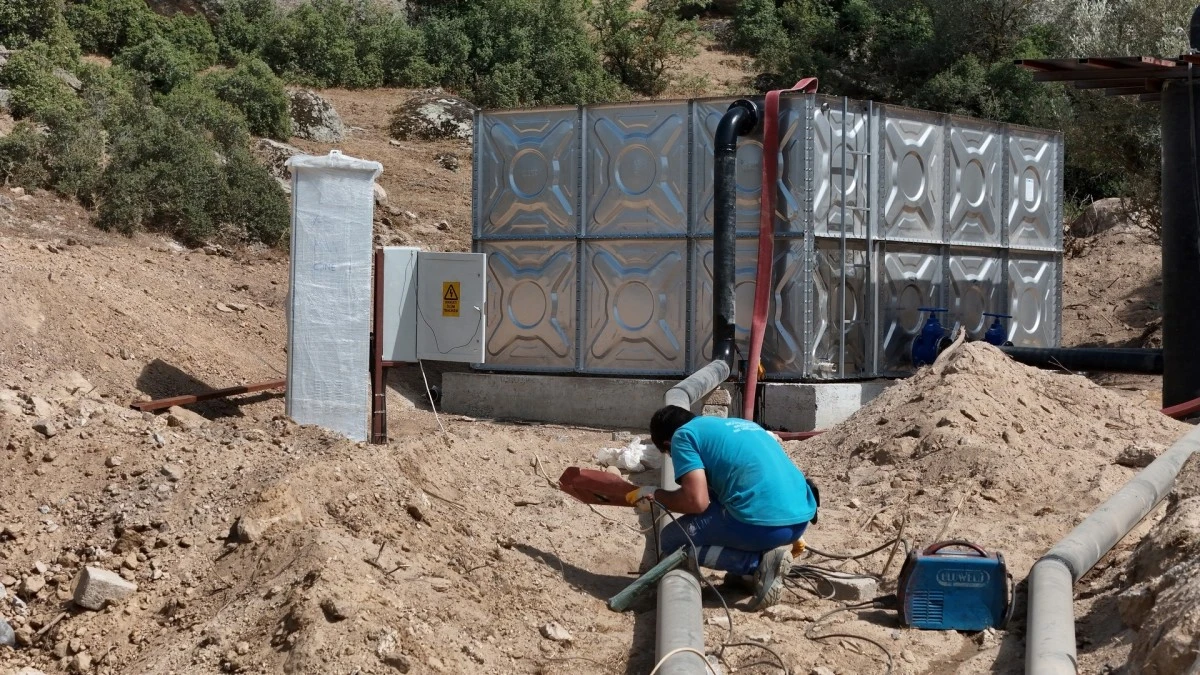 ASKİ’DEN AKÇAOVA’DA HUMMALI ÇALIŞMA