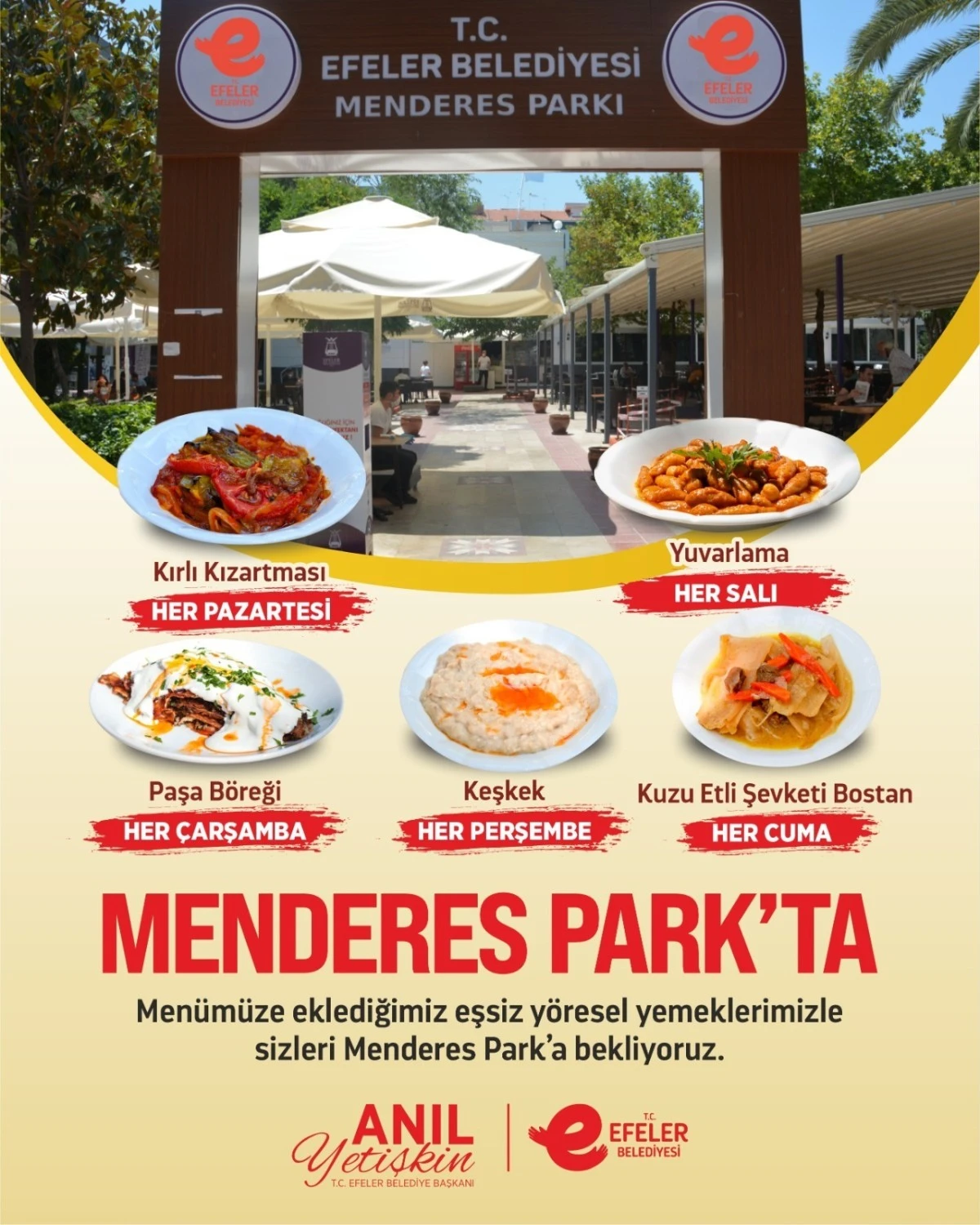 YÖRESEL YEMEKLER EFELER HALKIYLA BULUŞUYOR