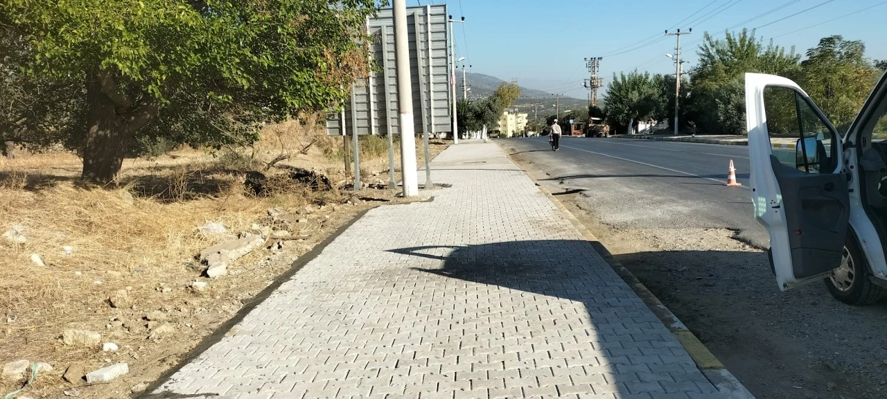 Bozdoğan’da 8 Ayda Rekor Hizmet: 33 Bin Metrekare Taş Döşeme Çalışması Tamamlandı