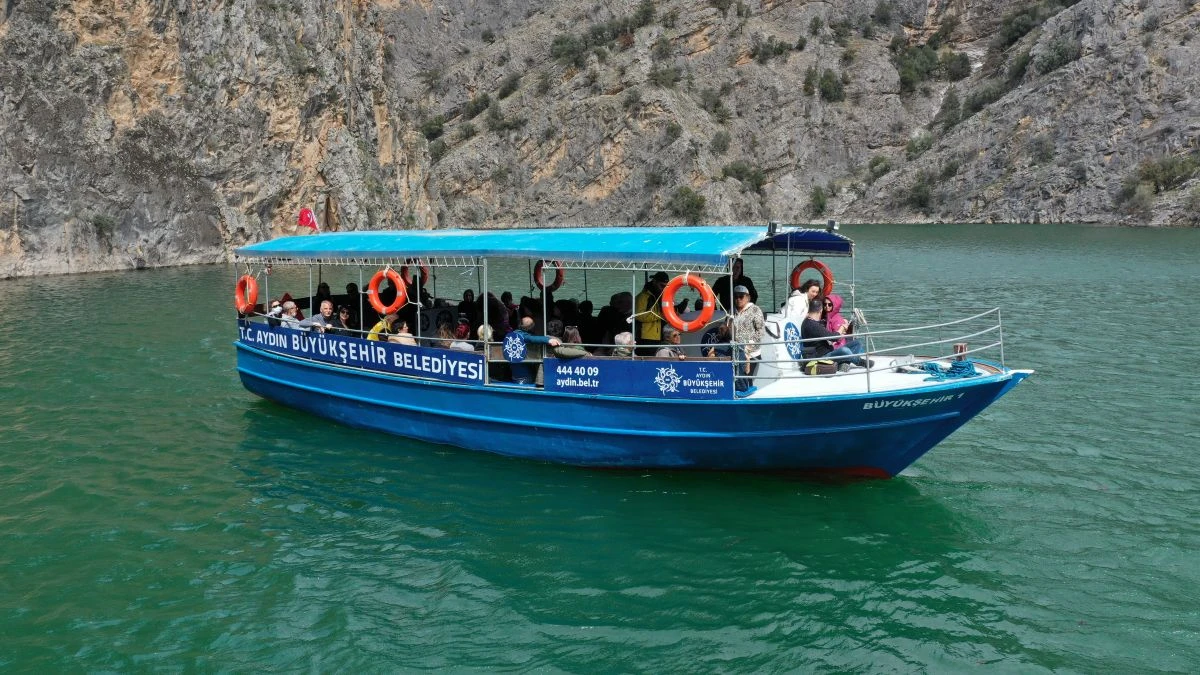 BAŞKAN ÇERÇİOĞLU'NUN AYDIN'A KAZANDIRDIĞI ARAPAPIŞTI KANYONU BİR KEZ DAHA KAPILARINI AÇTI