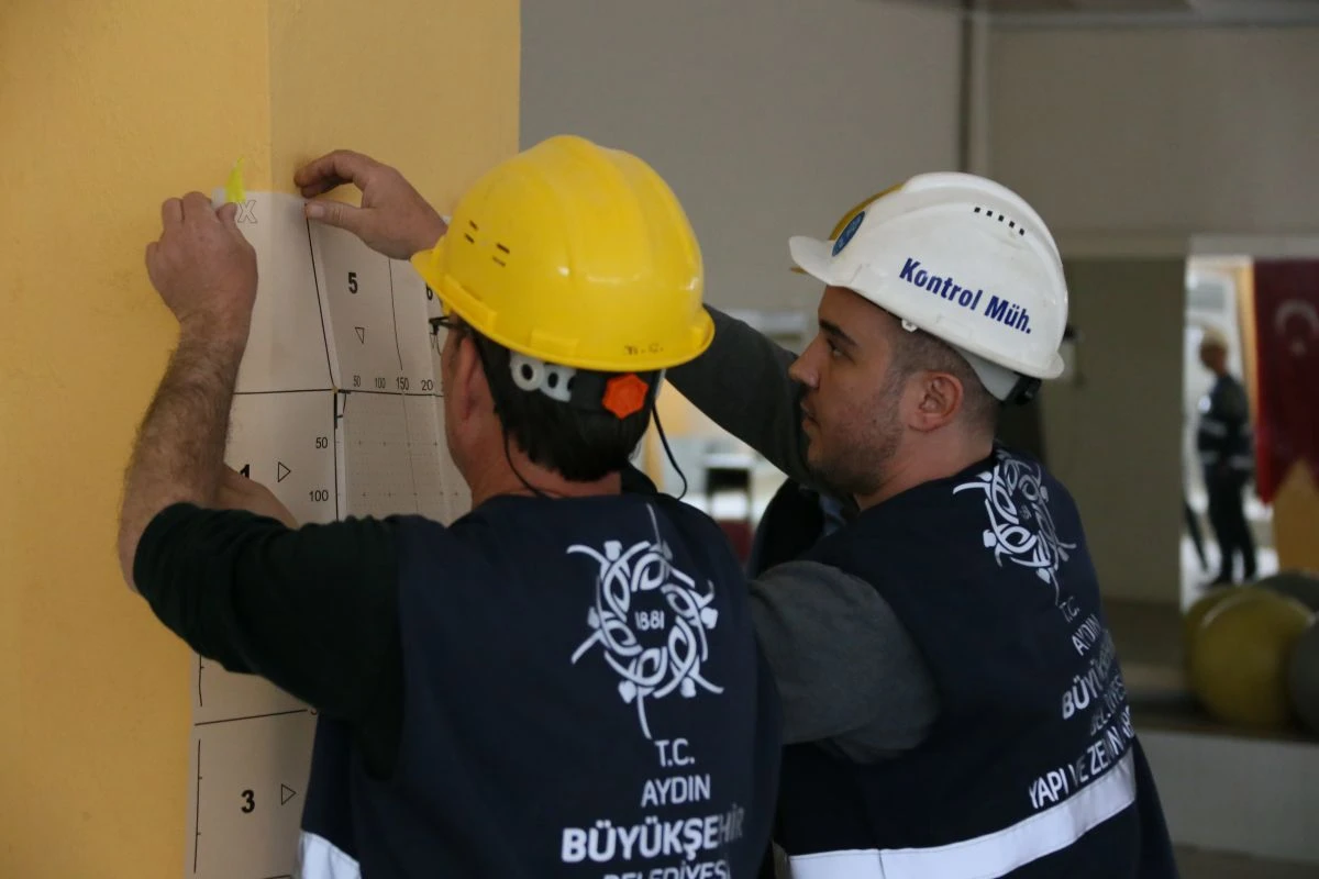 AYDIN BÜYÜKŞEHİR BELEDİYESİ ÜCRETSİZ TESTLERLE AYDIN’IN BİNALARINI OLASI DEPREMLERE HAZIRLIYOR