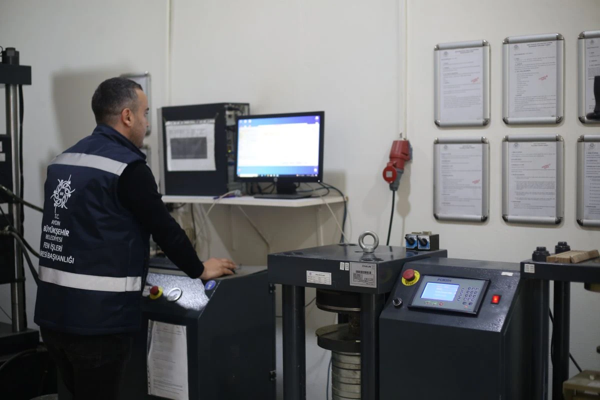 AYDIN BÜYÜKŞEHİR BELEDİYESİ ÜCRETSİZ TESTLERLE AYDIN’IN BİNALARINI OLASI DEPREMLERE HAZIRLIYOR