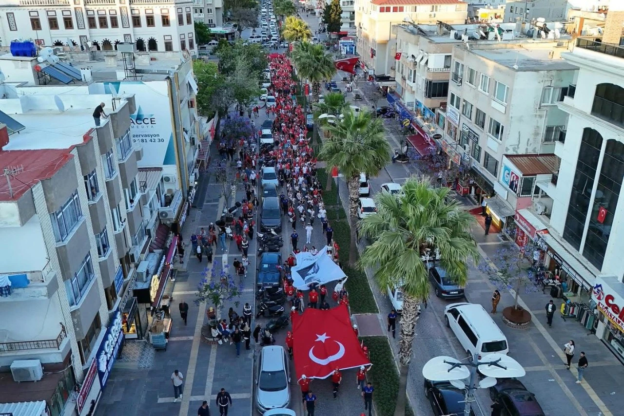DİDİM’DE 19 MAYIS COŞKU İLE KUTLANDI