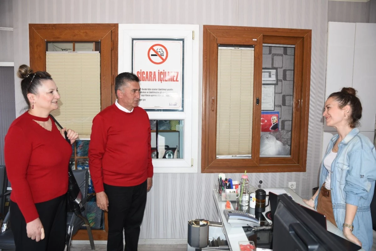 Ahmet Ertürk Kuşadası esnafını ziyaret etti