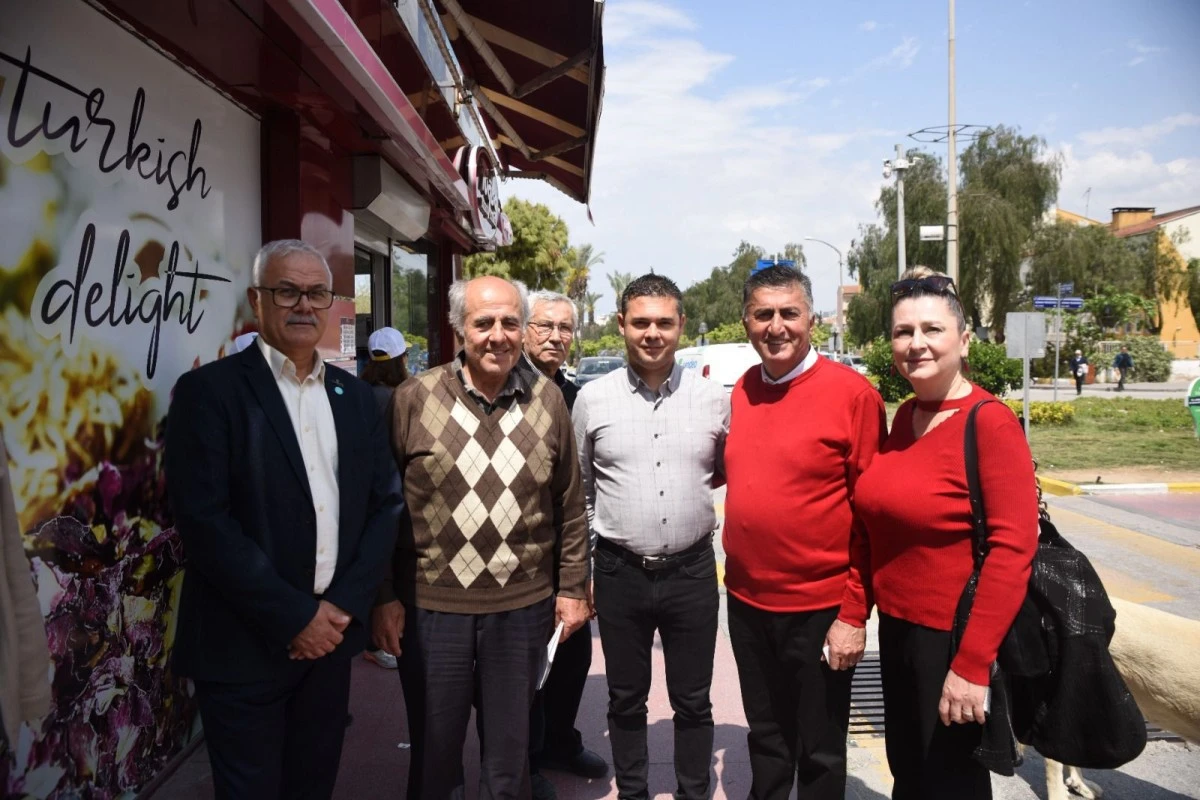 Ahmet Ertürk Kuşadası esnafını ziyaret etti