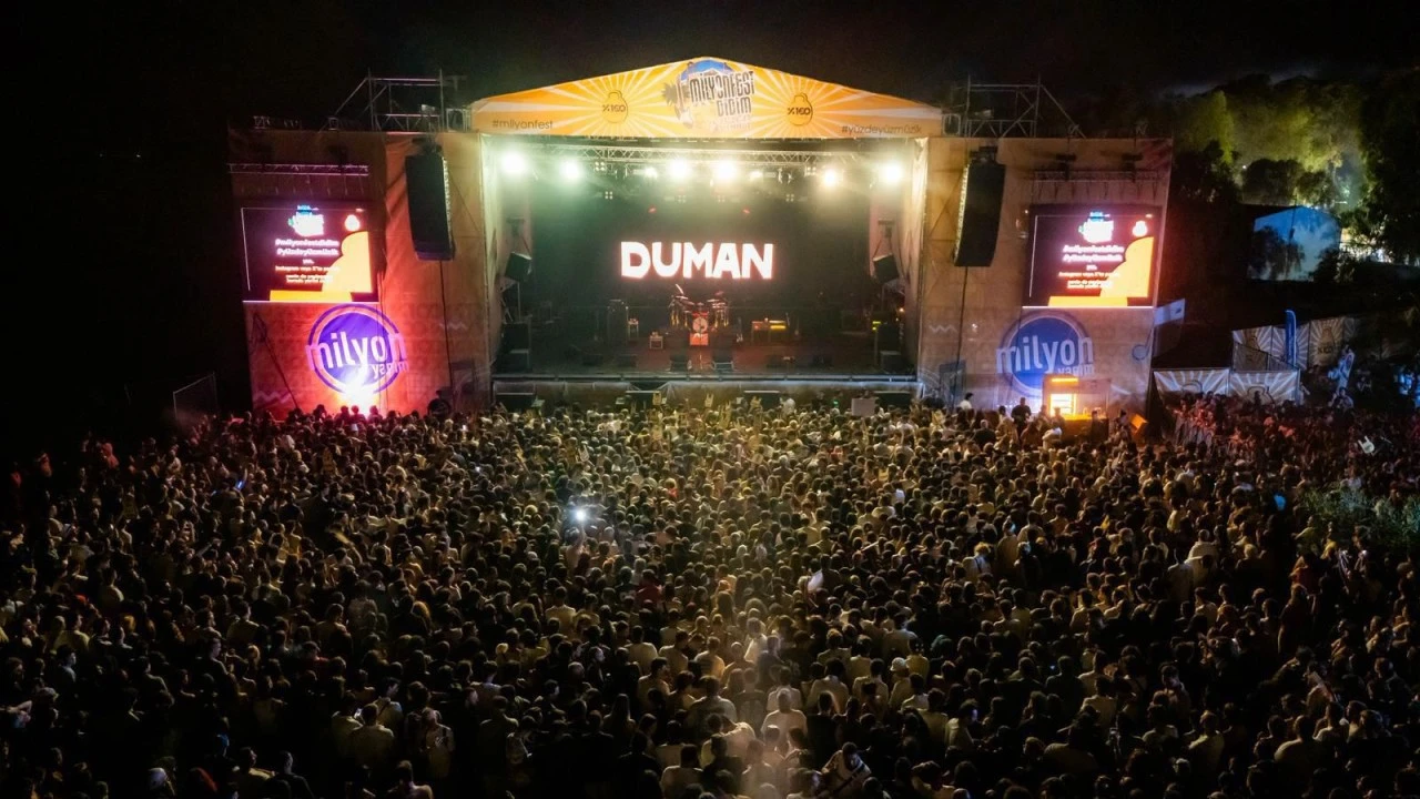 MİLYONFEST DİDİM, İLK YILINDA BÜYÜK BİR COŞKU VE REKOR KATILIMLA TARİHE GEÇTİ