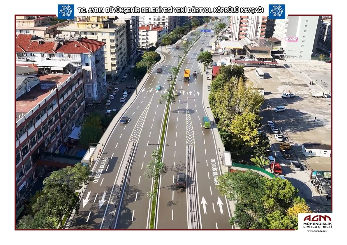 ÇERÇİOĞLU’NUN YENİ DÖRTYOL PROJESİ TAMAMLANDI AYDIN TRAFİĞİNE KÖKLÜ ÇÖZÜM: YENİ DÖRTYOLA KÖPRÜLÜ KAVŞAK PROJESİ BAŞLIYOR