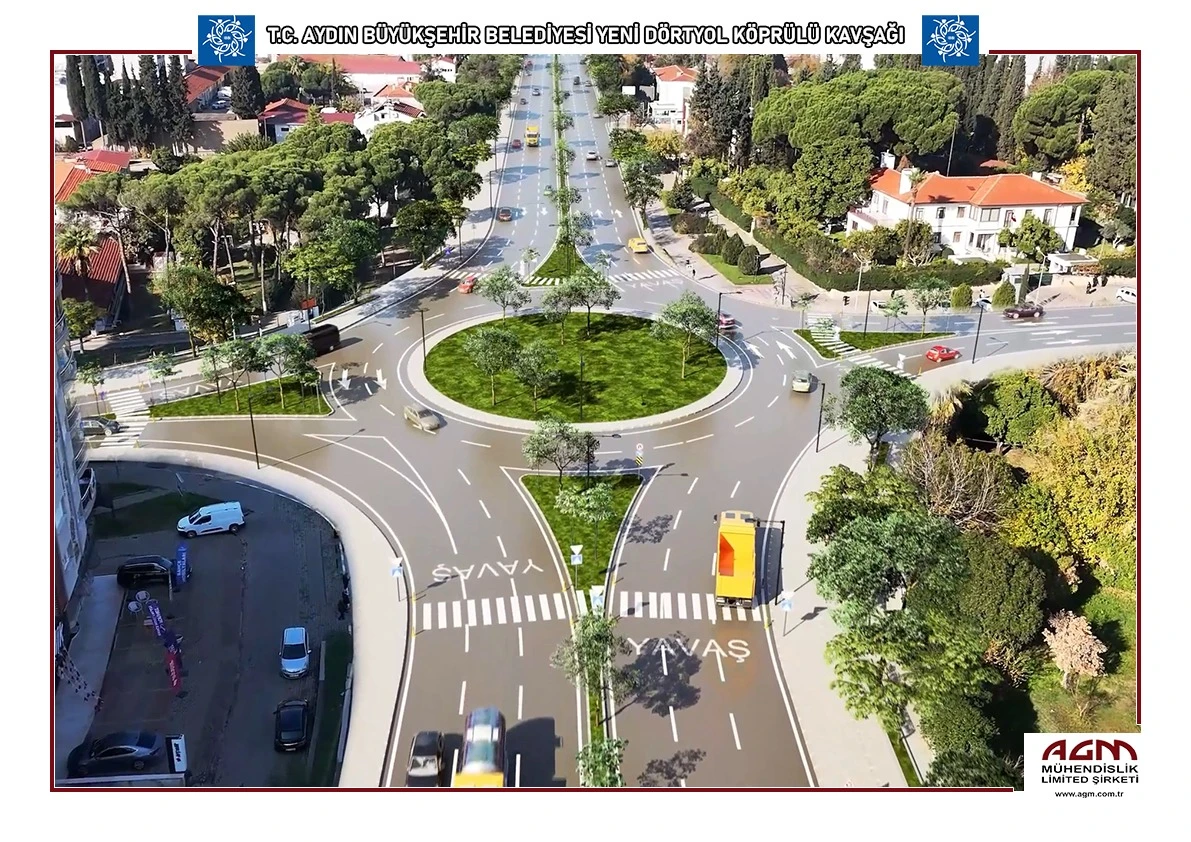 ÇERÇİOĞLU’NUN YENİ DÖRTYOL PROJESİ TAMAMLANDI AYDIN TRAFİĞİNE KÖKLÜ ÇÖZÜM: YENİ DÖRTYOLA KÖPRÜLÜ KAVŞAK PROJESİ BAŞLIYOR