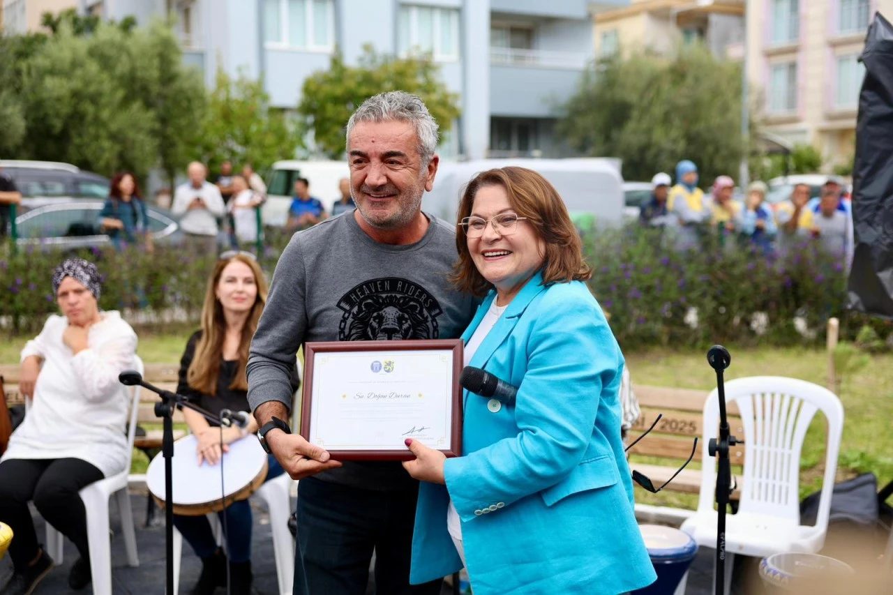 MEHMET SOYSALAN PARKI TÖRENLE AÇILDI