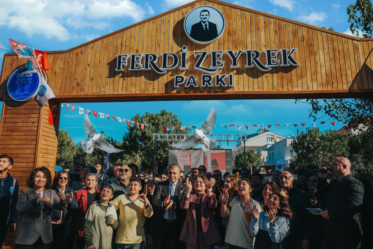 DİDİM’DE ANISI YAŞATILAN BİR İSİM: FERDİ ZEYREK PARKI AÇILDI