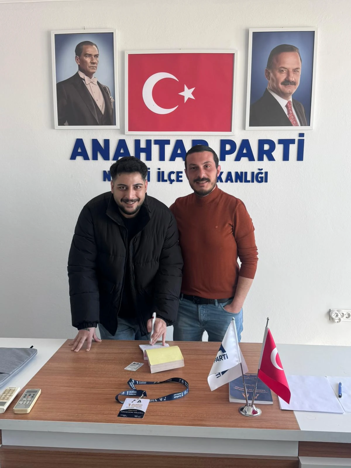 ANAHTAR PARTİ NAZİLLİ’DE GÜÇLENİYOR 1 AYDA 98 YENİ ÜYE KAYDI