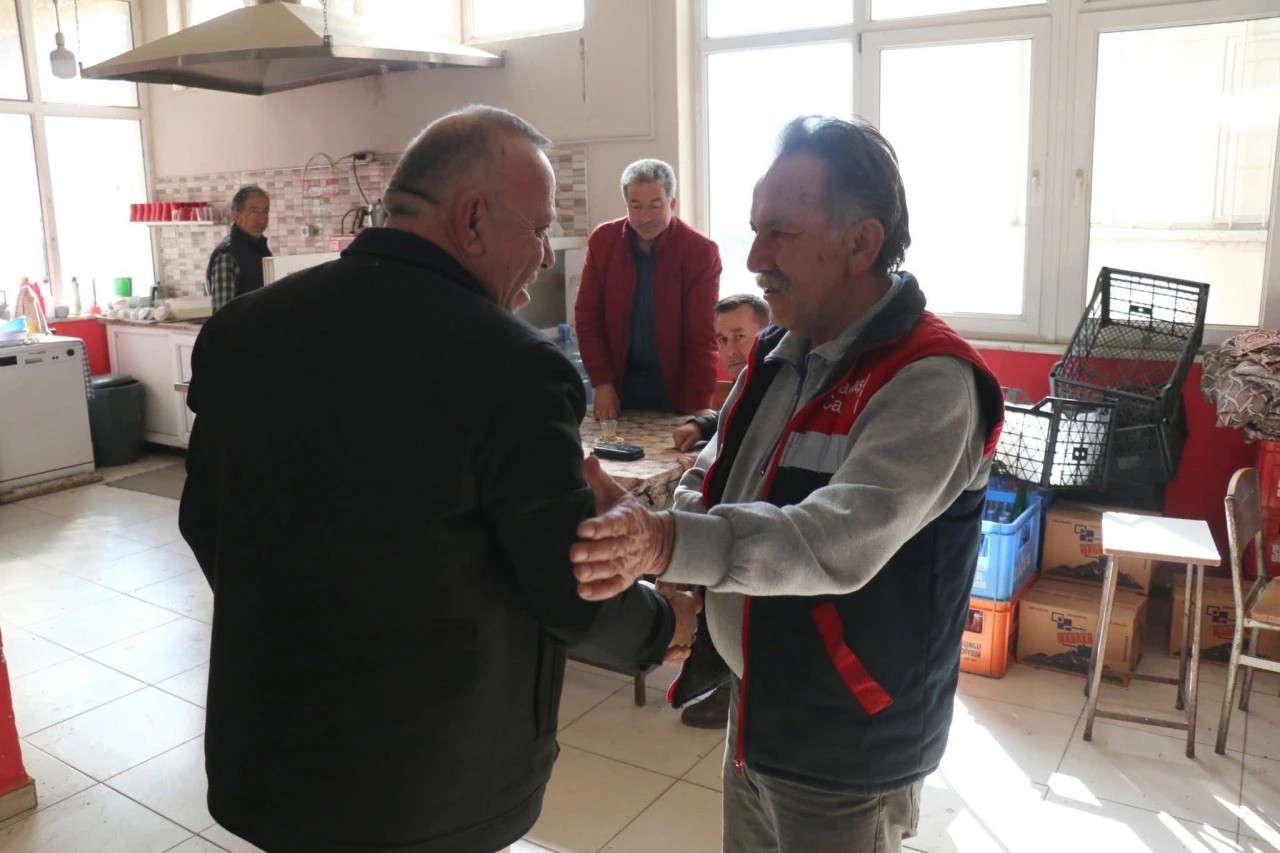 Başkan Özel Olukbaşı’nda Vatandaşlarla Buluştu