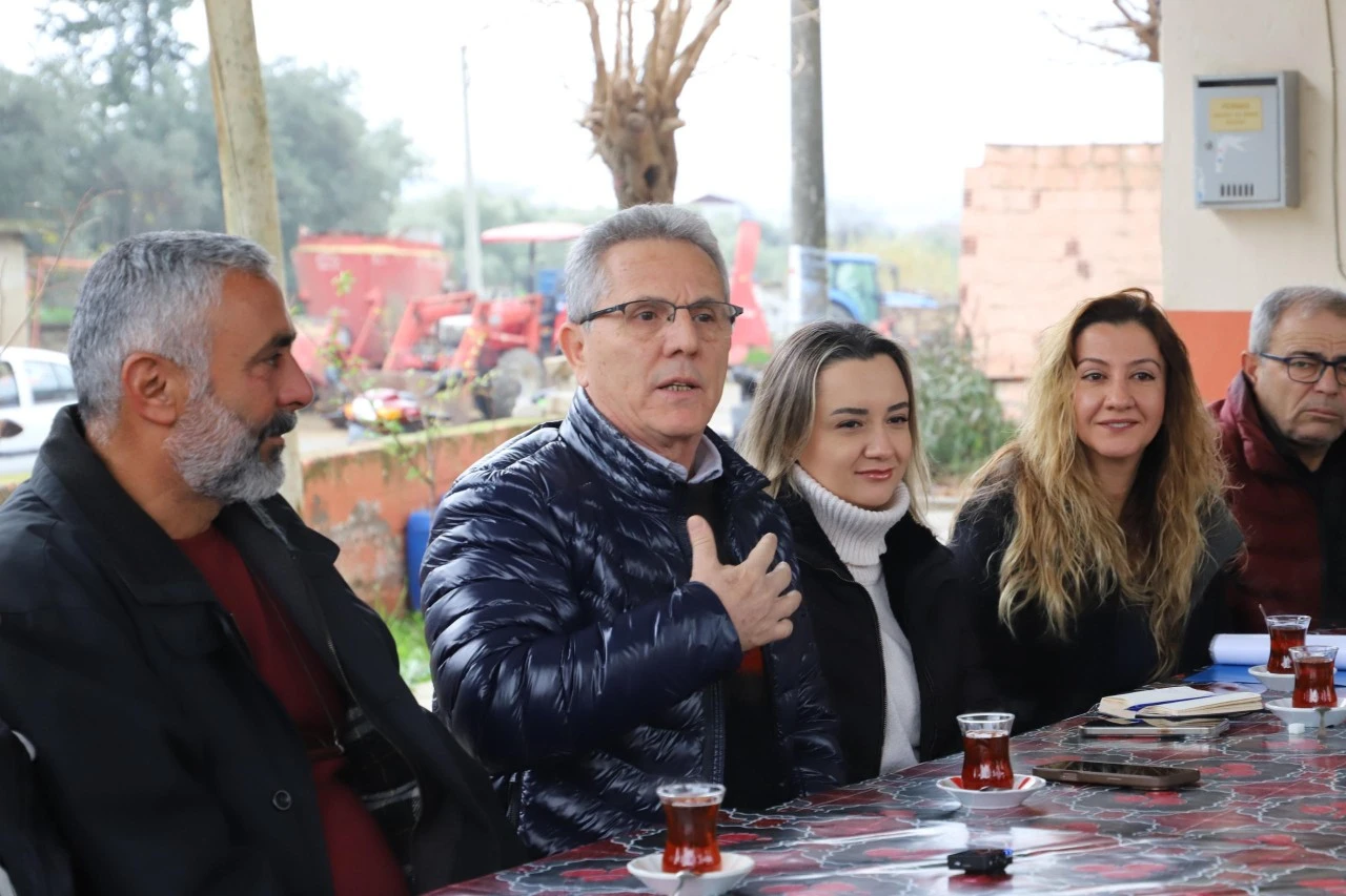 Başkan Tetik kırsal mahalle ziyaretlerini sürdürüyor