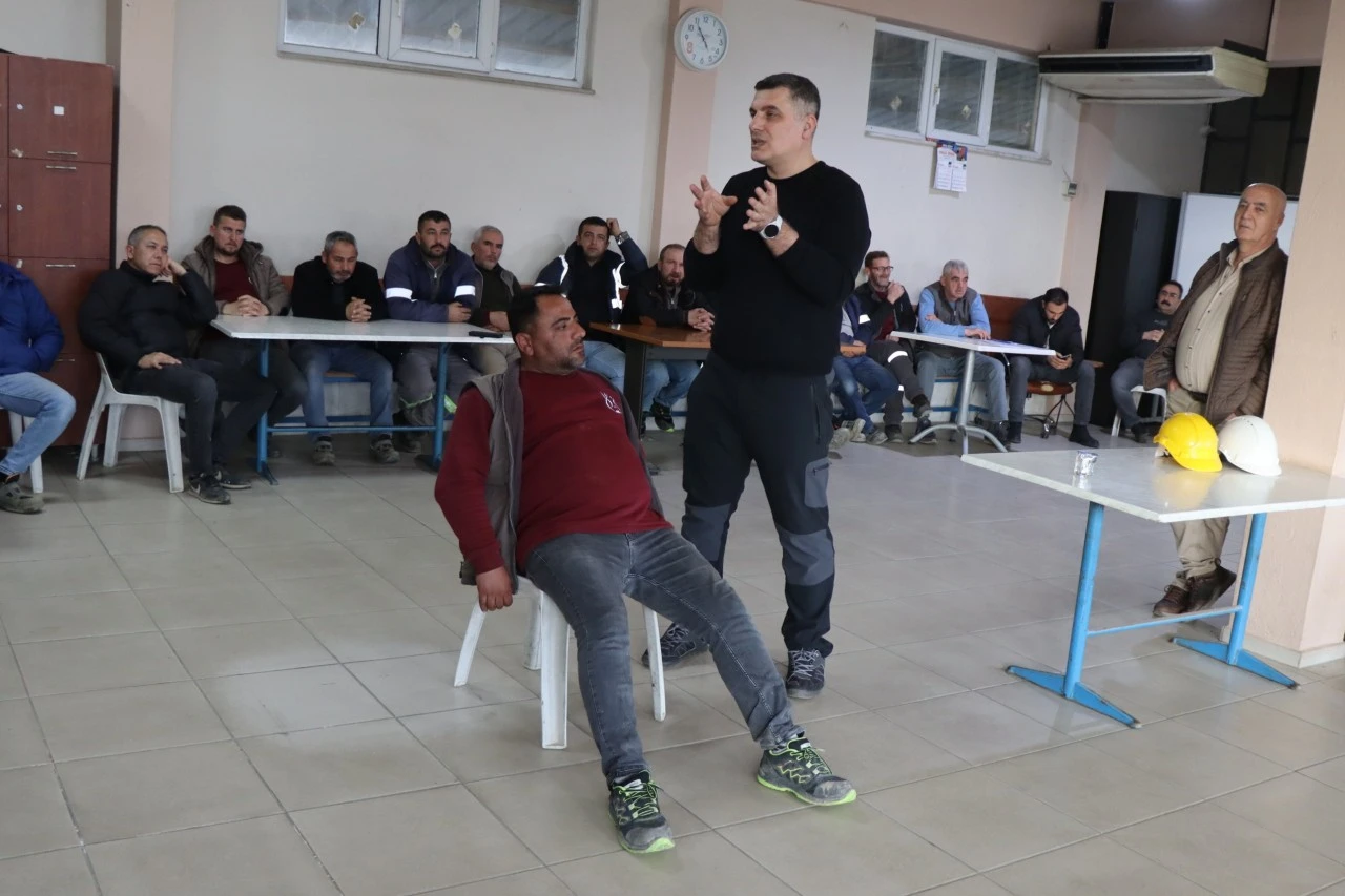 Nazilli Belediyesi personeline İSG ve ilk yardım eğitimi