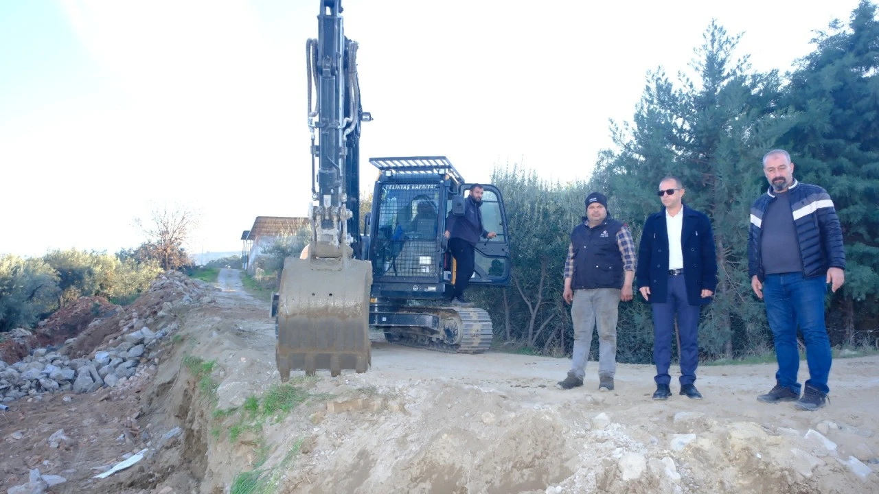 BAŞKAN DOĞANCA ÇALIŞMALARI İNCELEDİ