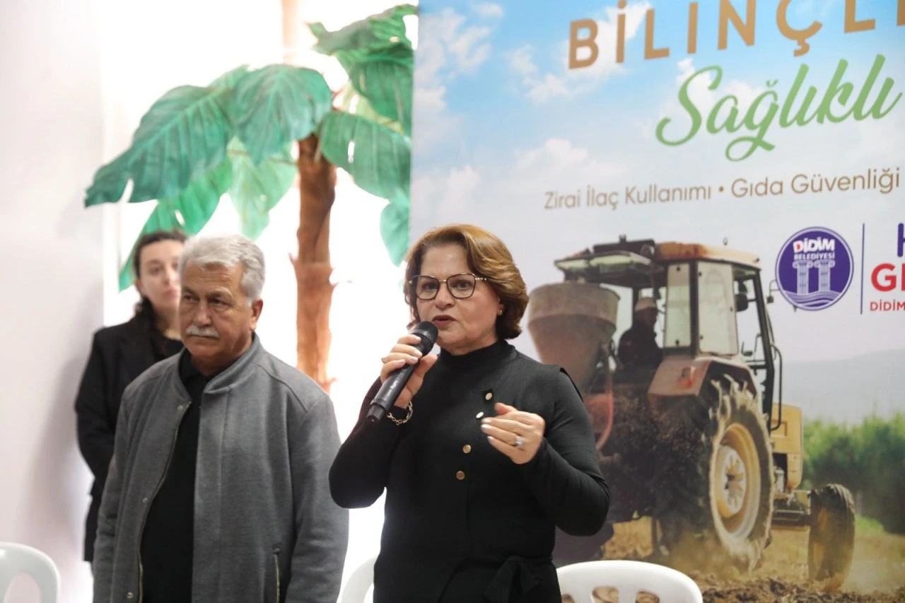 DİDİM’DE ÇİFTÇİLERE SÜRDÜRÜLEBİLİR TARIM EĞİTİMİ VERİLDİ