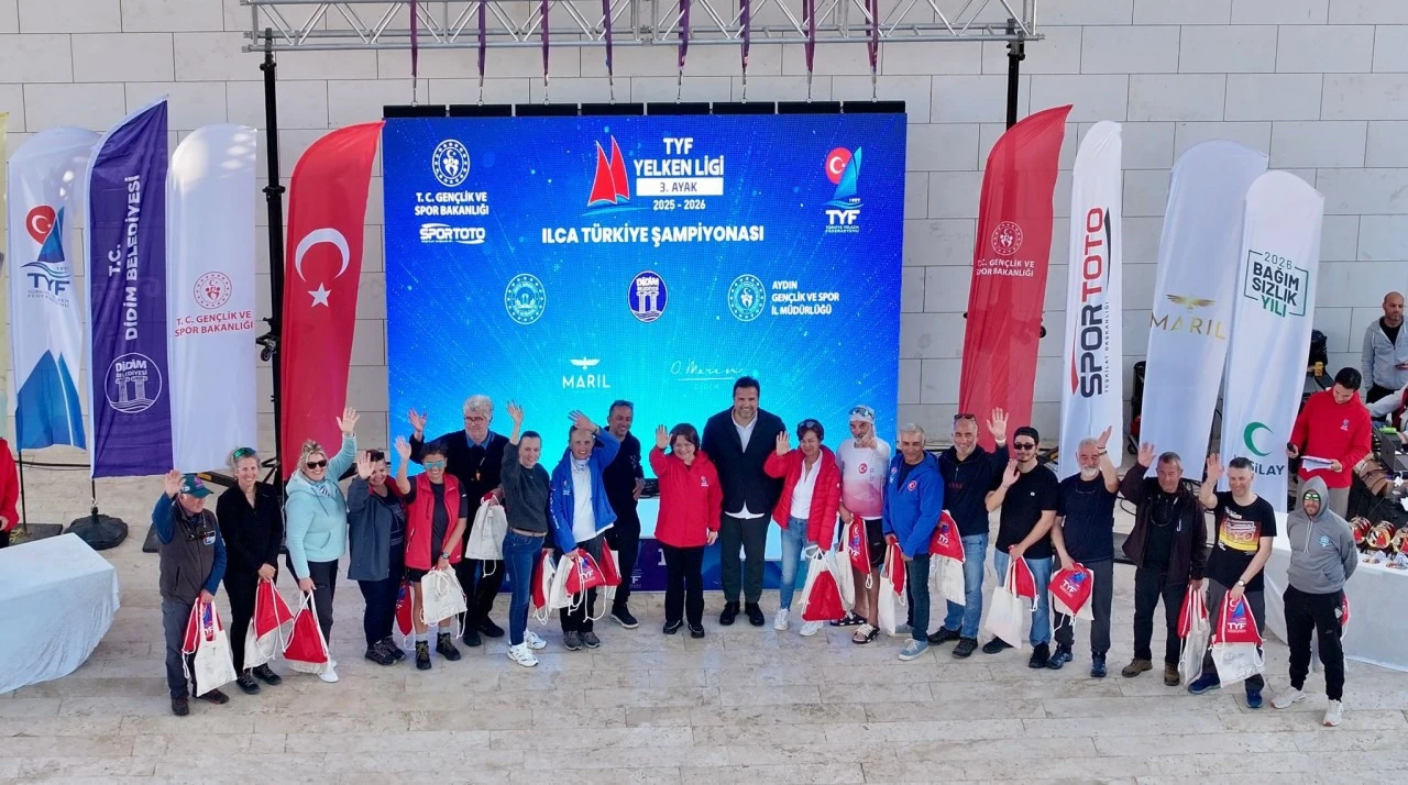 DİDİM BELEDİYESİ’NİN EV SAHİPLİĞİNDE GERÇEKLEŞEN TÜRKİYE YELKEN ŞAMPİYONASI’NDA ÖDÜLLER SAHİPLERİNİ BULDU