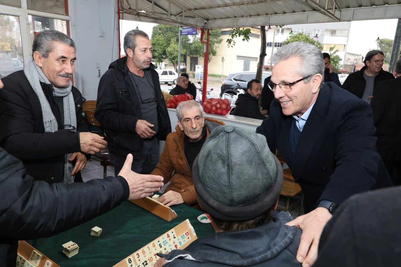 Başkan Tetik Dumlupınar ve Sümer’de vatandaşları dinledi