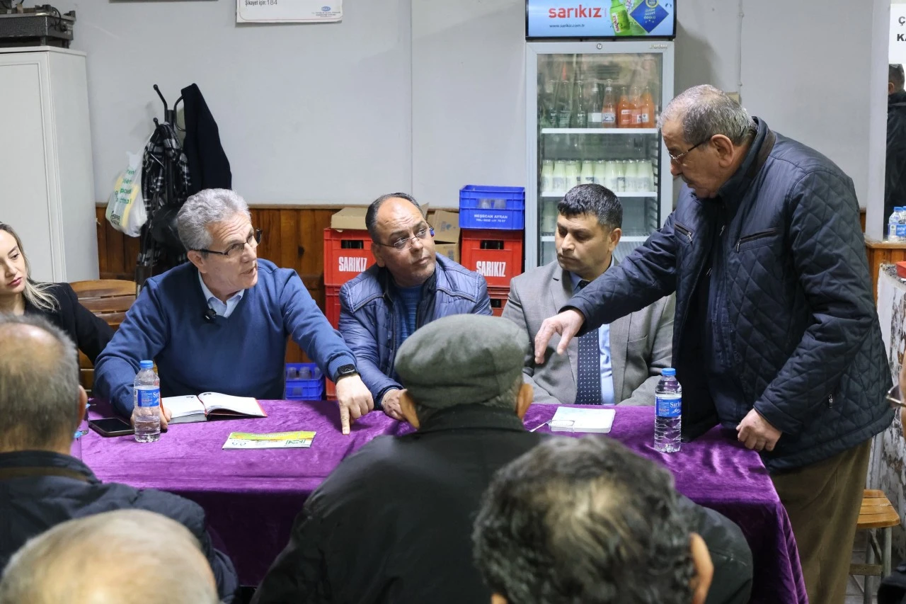 Başkan Tetik Dumlupınar ve Sümer’de vatandaşları dinledi