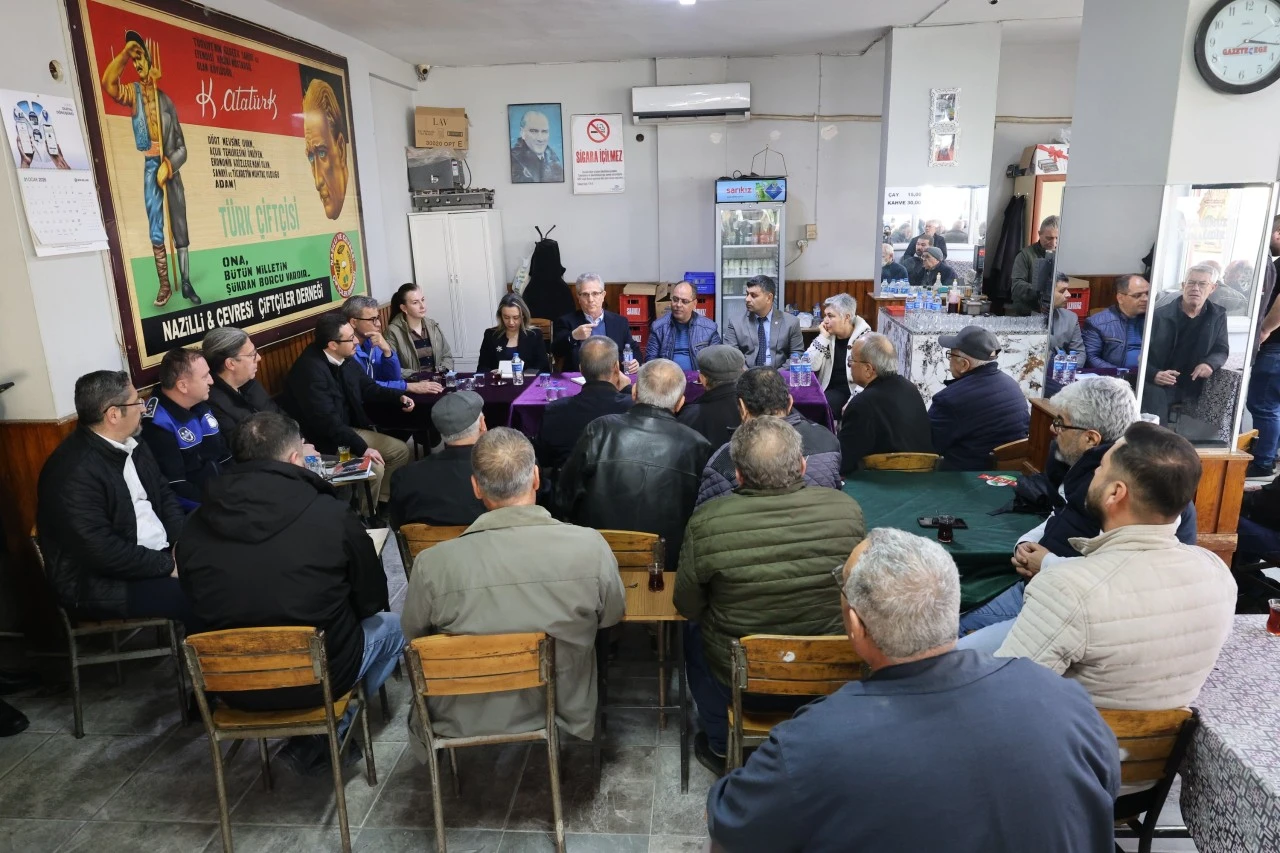 Başkan Tetik Dumlupınar ve Sümer’de vatandaşları dinledi