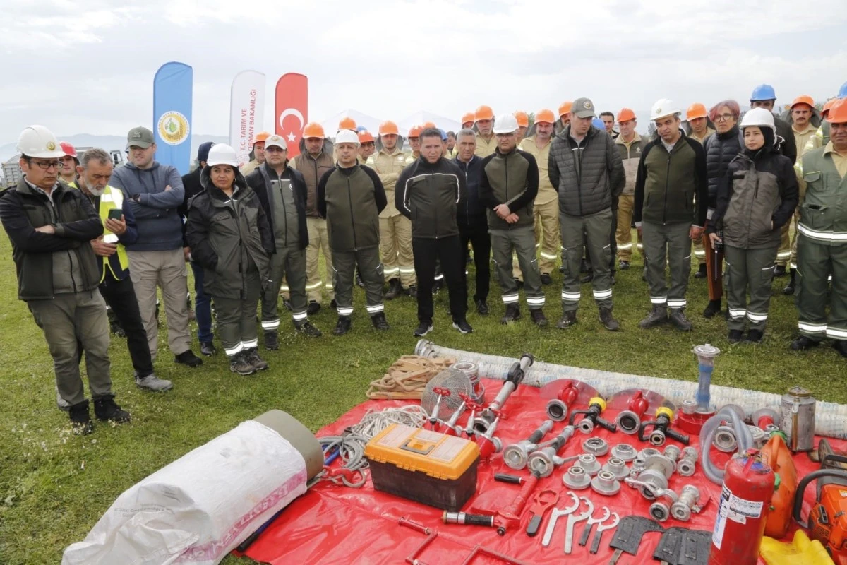 Aydın Orman İşletme Müdürlüğü'nde İşbaşı Eğitimi yapıldı
