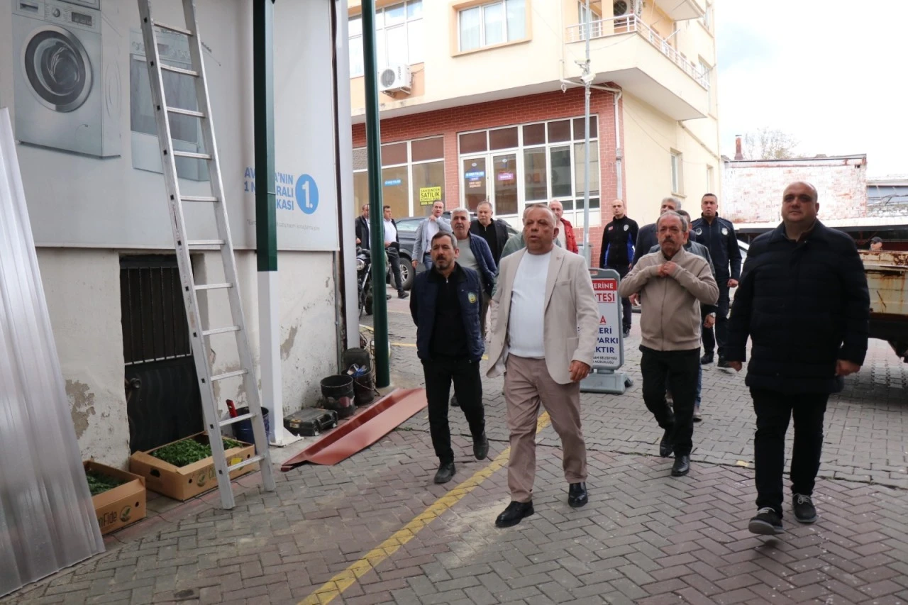 Bozdoğan’da Simit Pazarı Sokağı Yenileniyor 