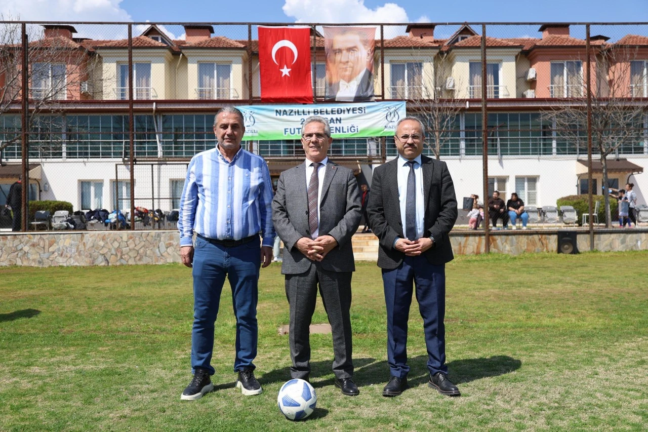 Nazilli’de 23 Nisan coşkusu futbol turnuvasıyla başladı