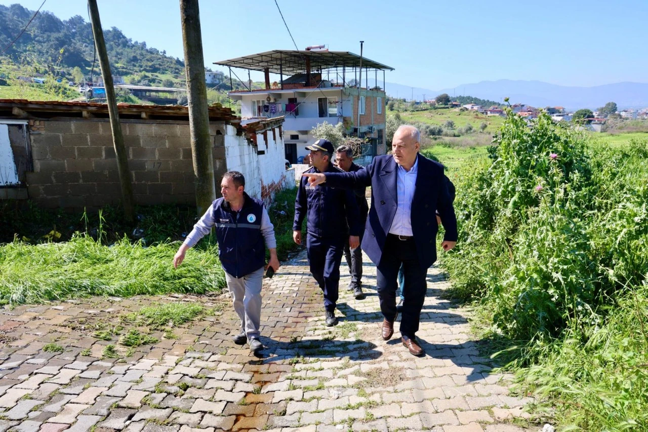 BAŞKAN MEHMET KIVRAK İLK ANDAN İTİBAREN SAHADA