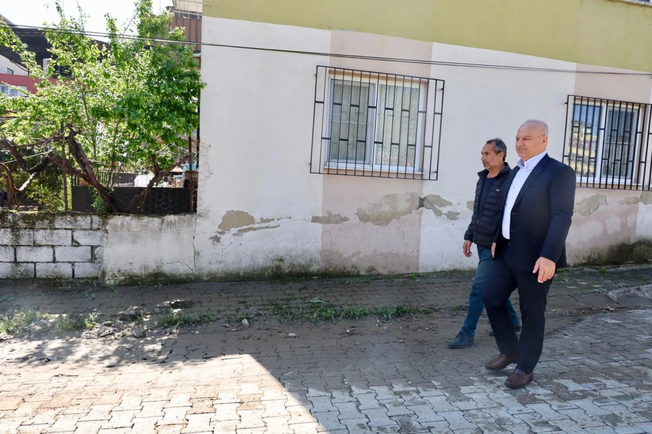 BAŞKAN MEHMET KIVRAK İLK ANDAN İTİBAREN SAHADA