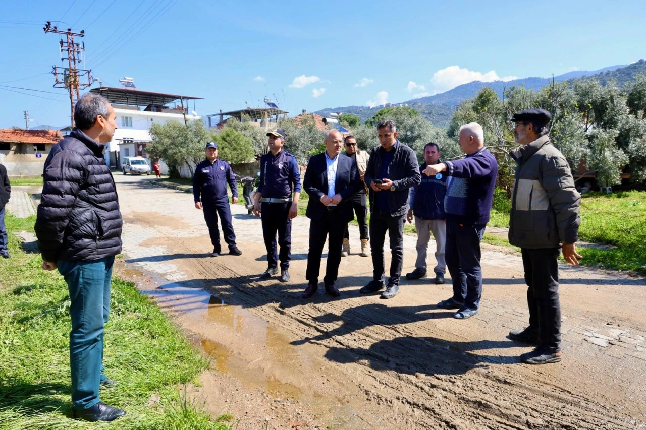 BAŞKAN MEHMET KIVRAK İLK ANDAN İTİBAREN SAHADA