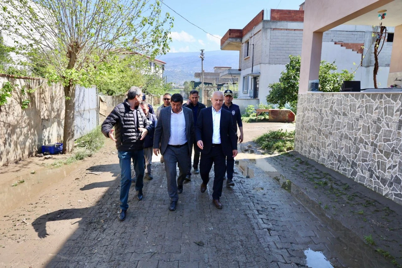 BAŞKAN MEHMET KIVRAK İLK ANDAN İTİBAREN SAHADA