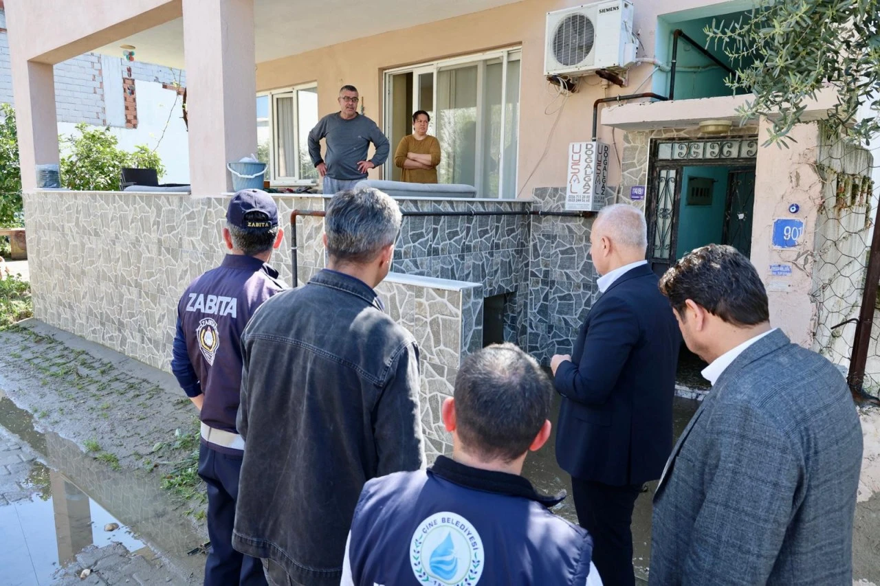 BAŞKAN MEHMET KIVRAK İLK ANDAN İTİBAREN SAHADA