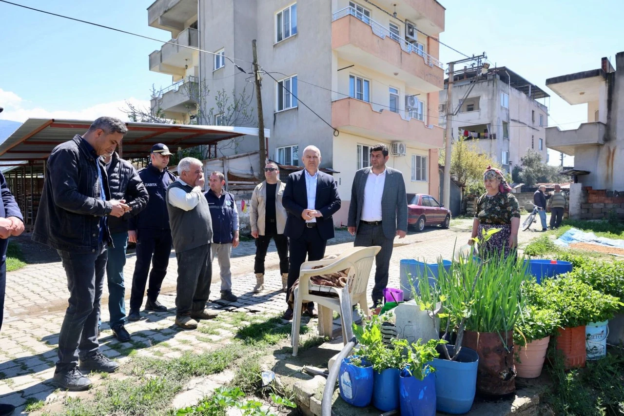 BAŞKAN MEHMET KIVRAK İLK ANDAN İTİBAREN SAHADA