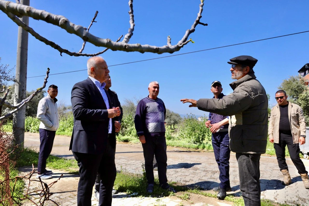 BAŞKAN MEHMET KIVRAK İLK ANDAN İTİBAREN SAHADA