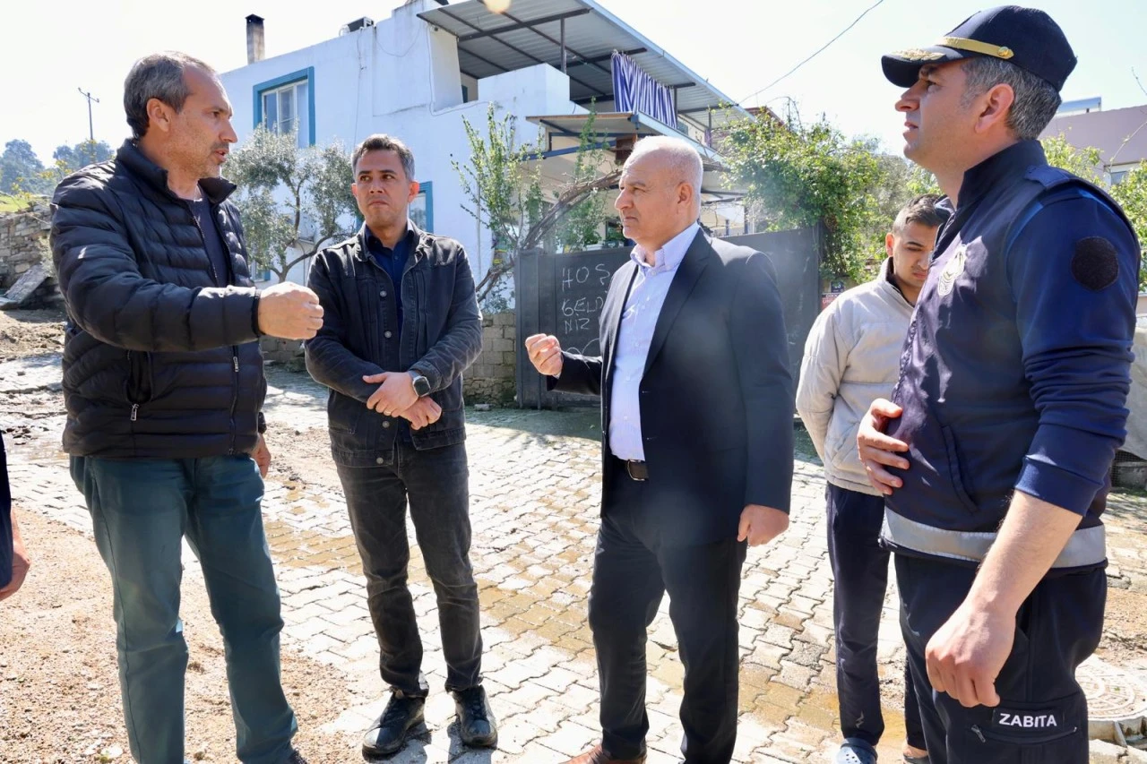 BAŞKAN MEHMET KIVRAK İLK ANDAN İTİBAREN SAHADA
