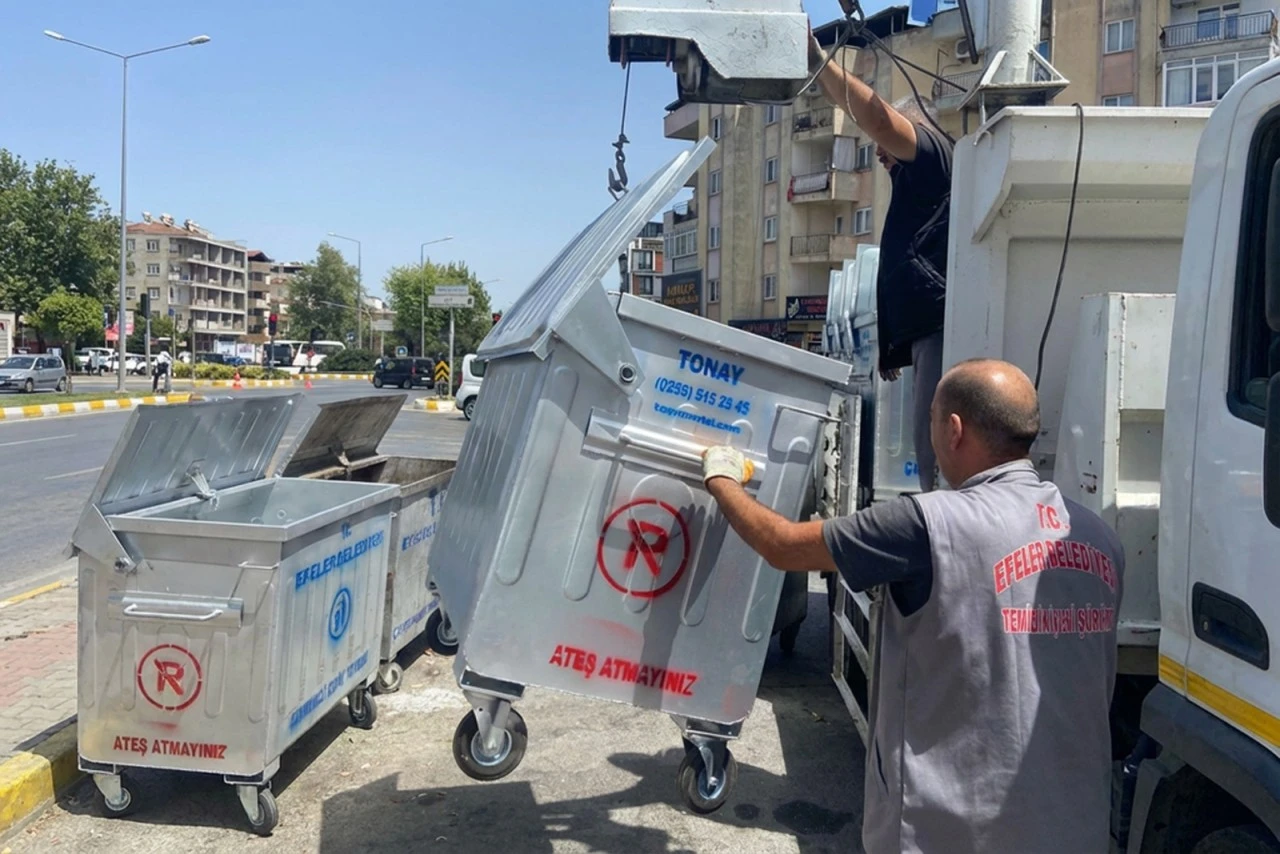 EFELER BELEDİYESİ TEMİZLİK ENVANTERİNİ GÜÇLENDİRİYOR