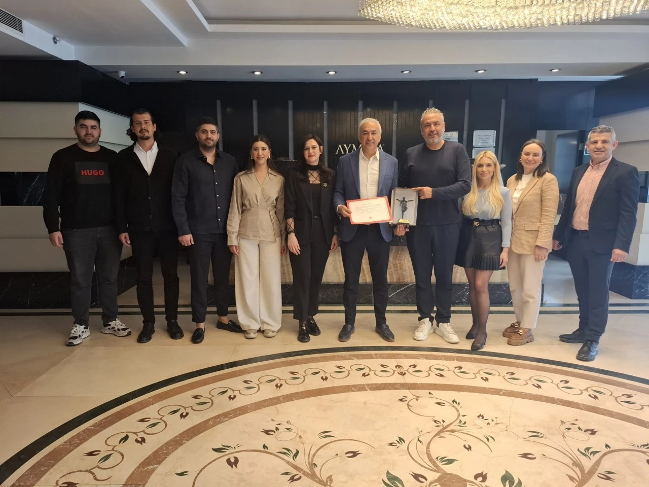 TEV AYDIN’DAN İŞ İNSANI TİKBAŞ’A TEŞEKKÜR ZİYARETİ