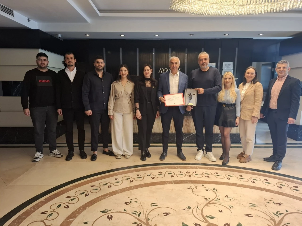 TEV AYDIN’DAN İŞ İNSANI TİKBAŞ’A TEŞEKKÜR ZİYARETİ