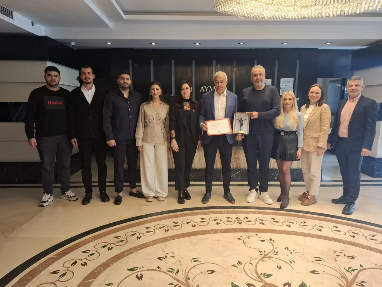 TEV AYDIN’DAN İŞ İNSANI TİKBAŞ’A TEŞEKKÜR ZİYARETİ