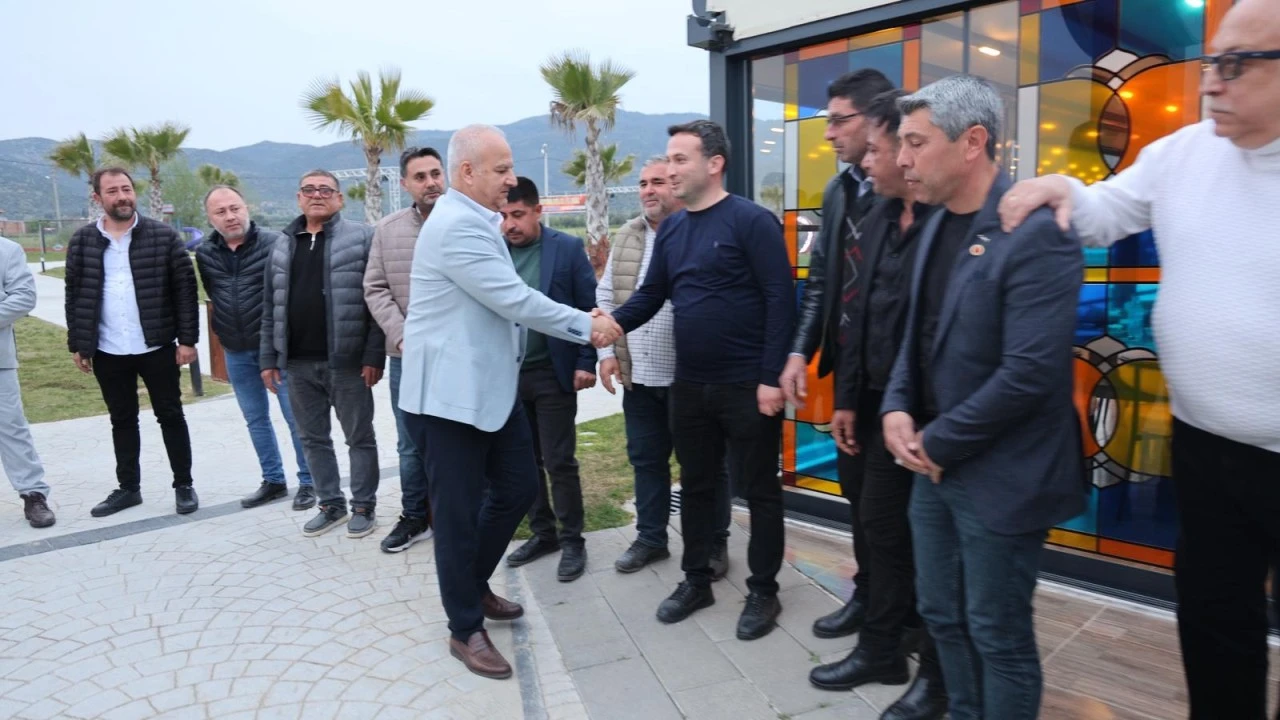 BAŞKAN MEHMET KIVRAK: ÇİNE’MİZ İÇİN HİZMETLERİMİZ ARTARAK SÜRECEK