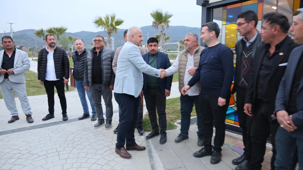 BAŞKAN MEHMET KIVRAK: ÇİNE’MİZ İÇİN HİZMETLERİMİZ ARTARAK SÜRECEK